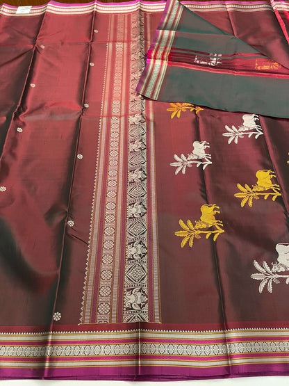 Kanchivaram Silk SBE242B1-1 By SRISHTA