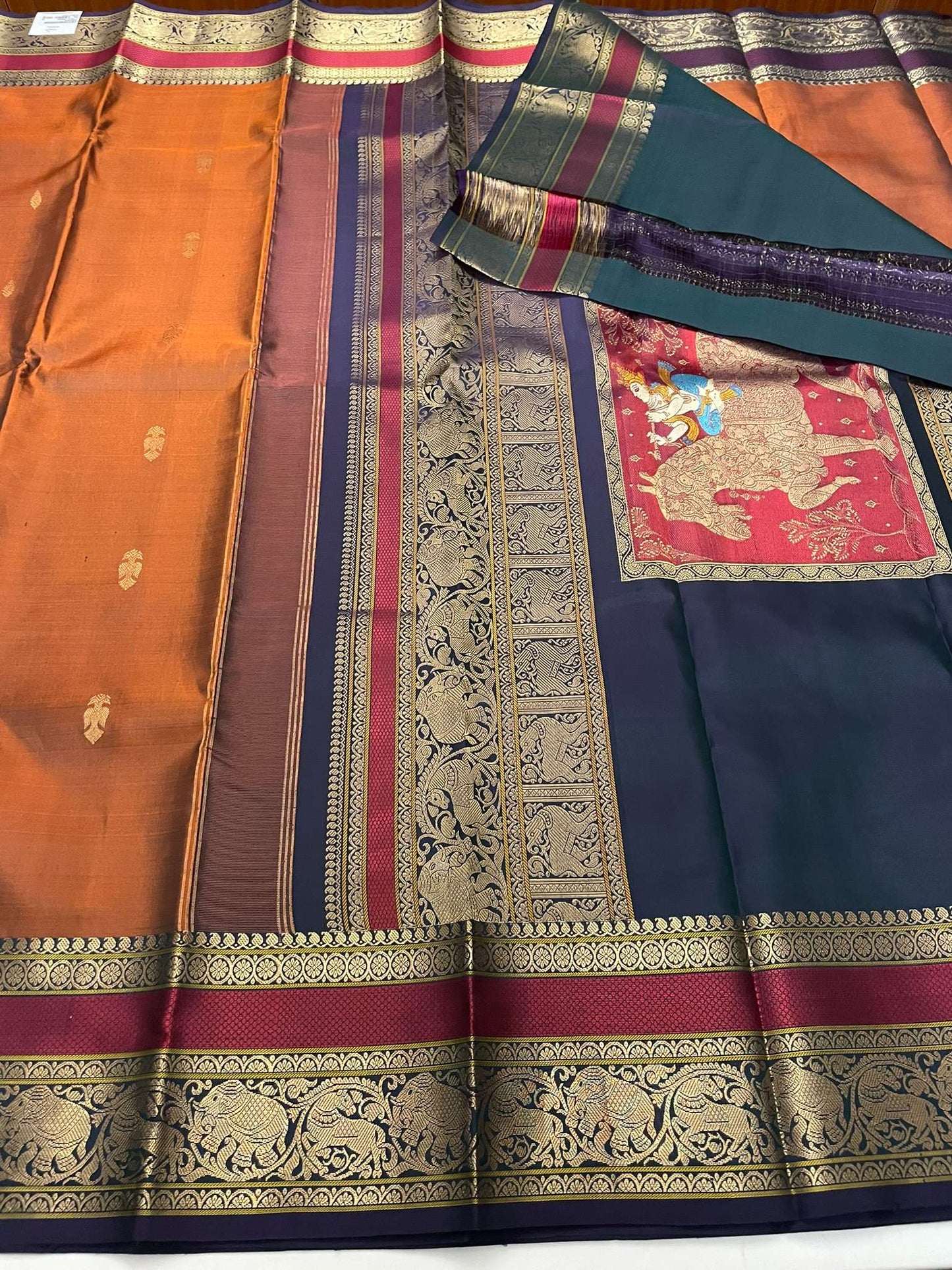 Kanchivaram Silk SBE242B6-1 By SRISHTA