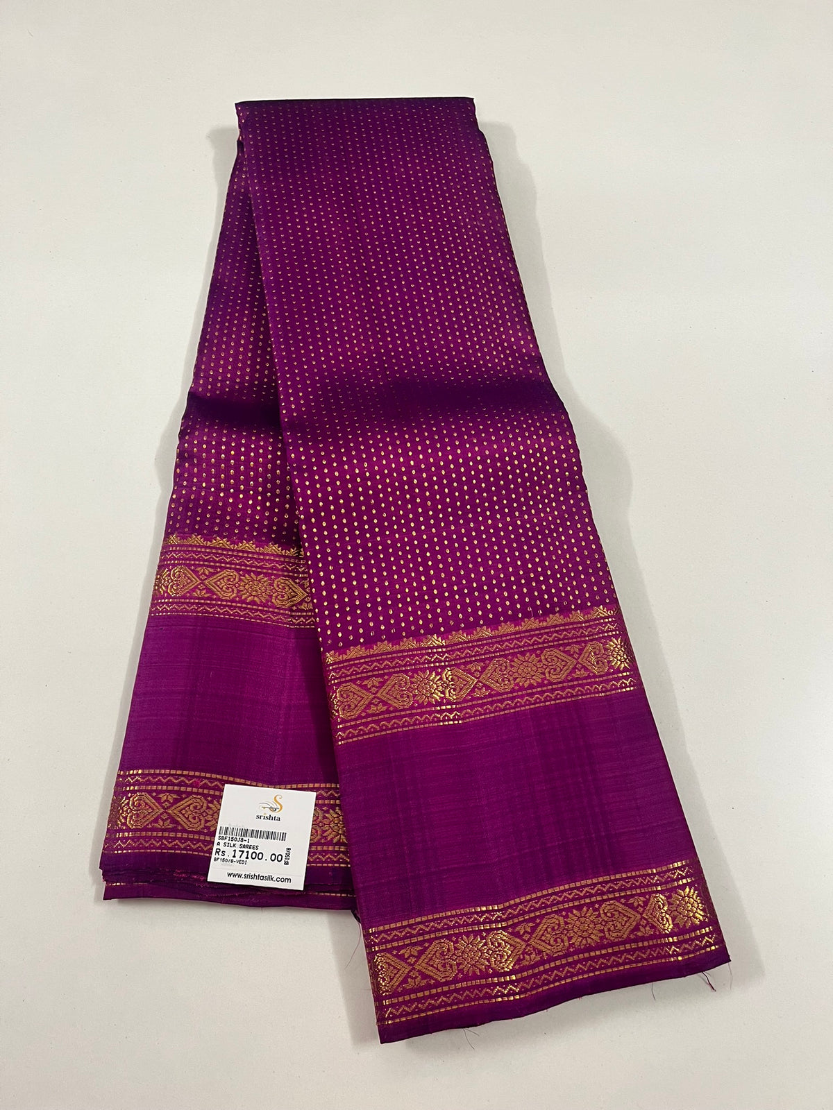 Kanchivaram Silk SBF150J8-1 By SRISHTA