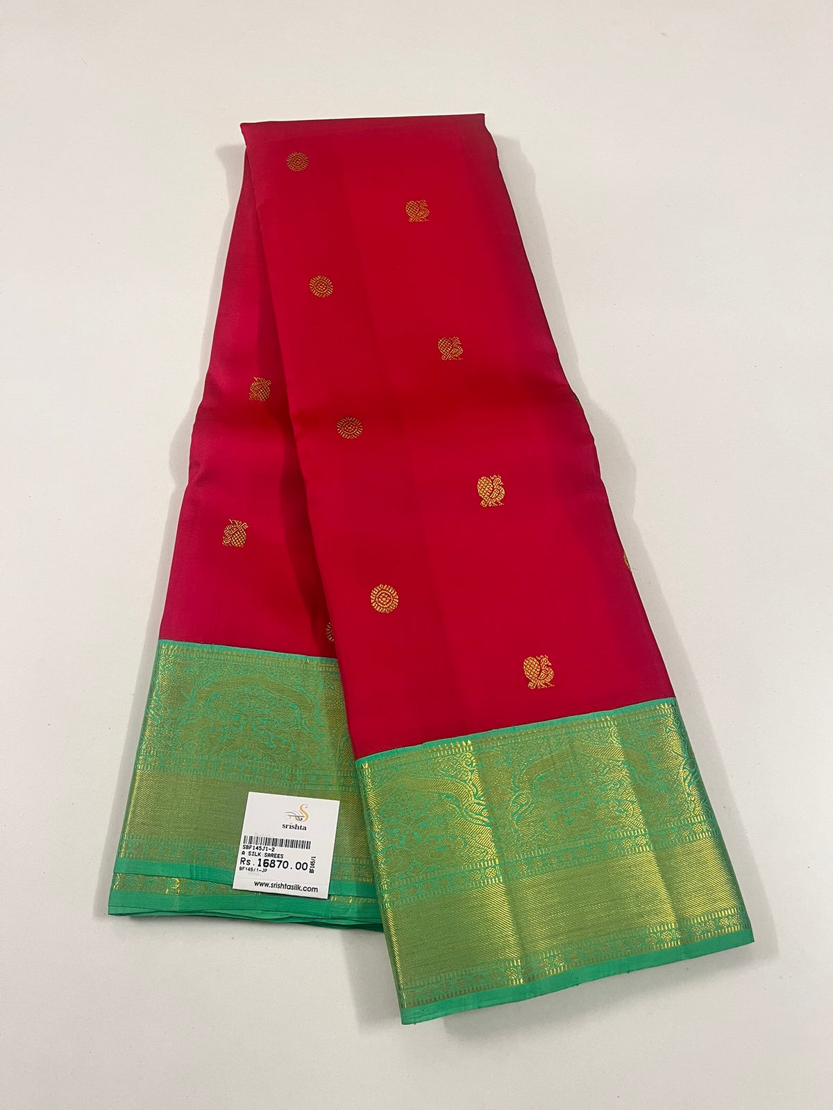 Kanchivaram Silk SBF145J1-2 By SRISHTA