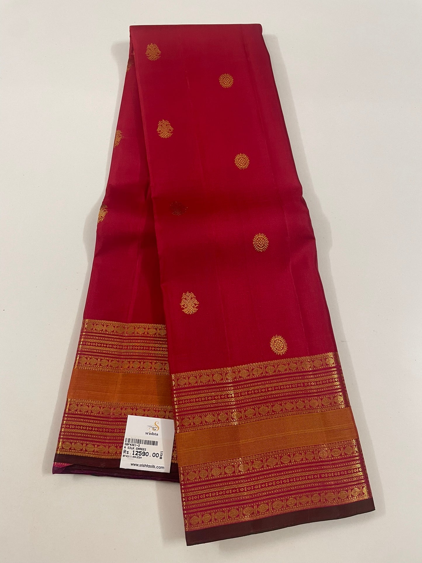 Kanchivaram Silk SBF43E1-2 By SRISHTA