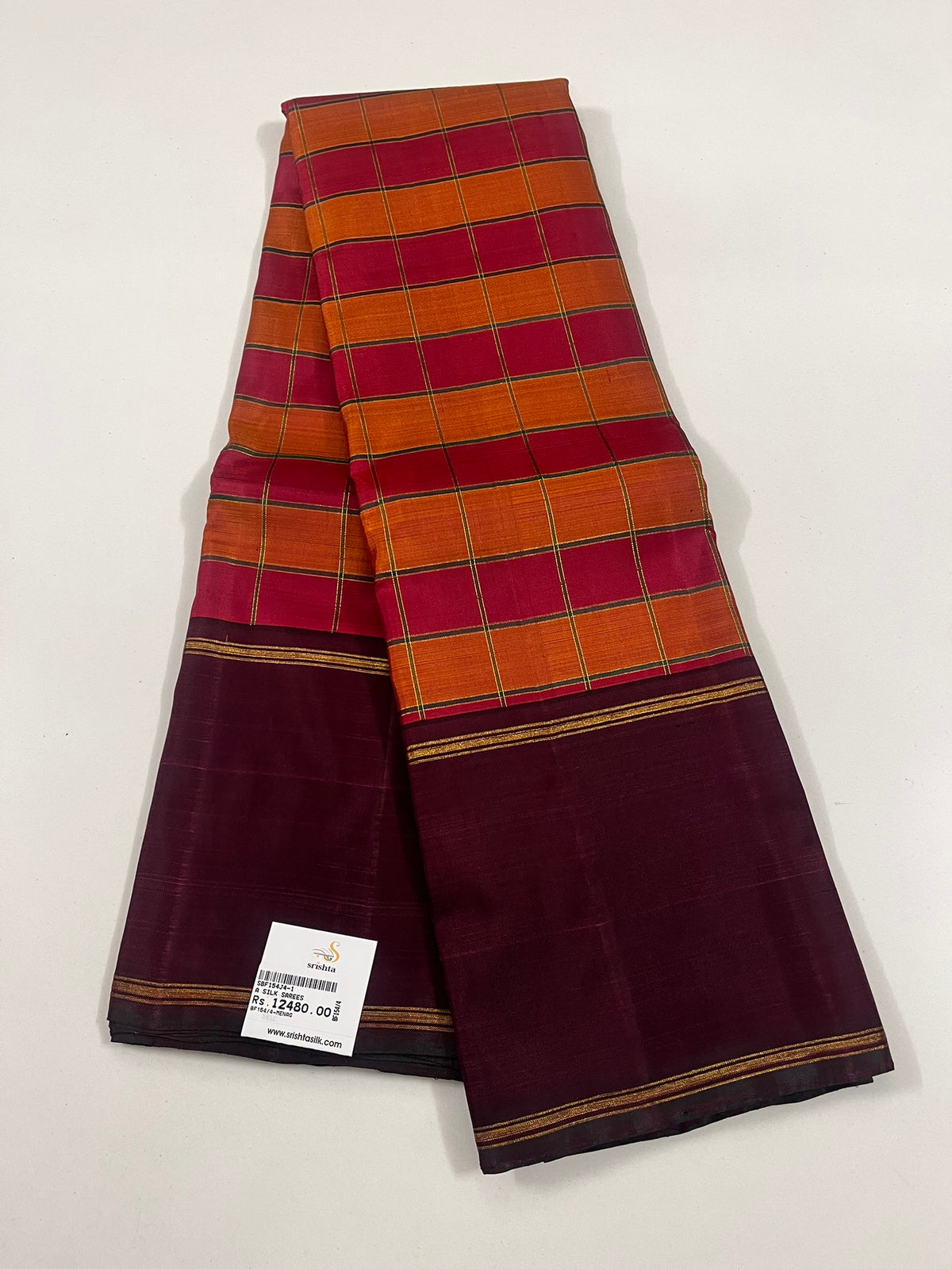 Kanchivaram Silk SBF154J4-1 By SRISHTA