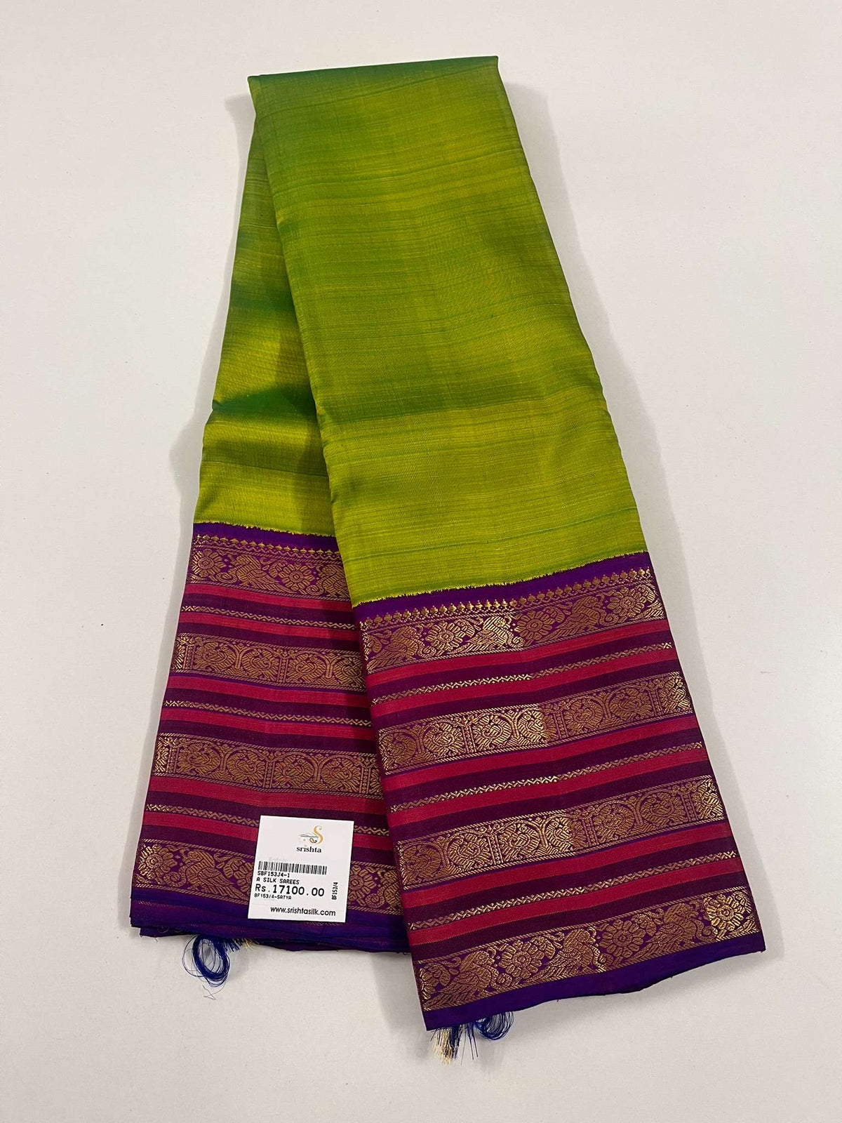 Kanchivaram Silk SBF153J4-1 By SRISHTA