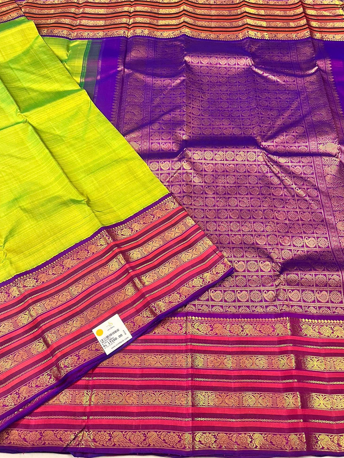 Kanchivaram Silk SBF153J4-1 By SRISHTA