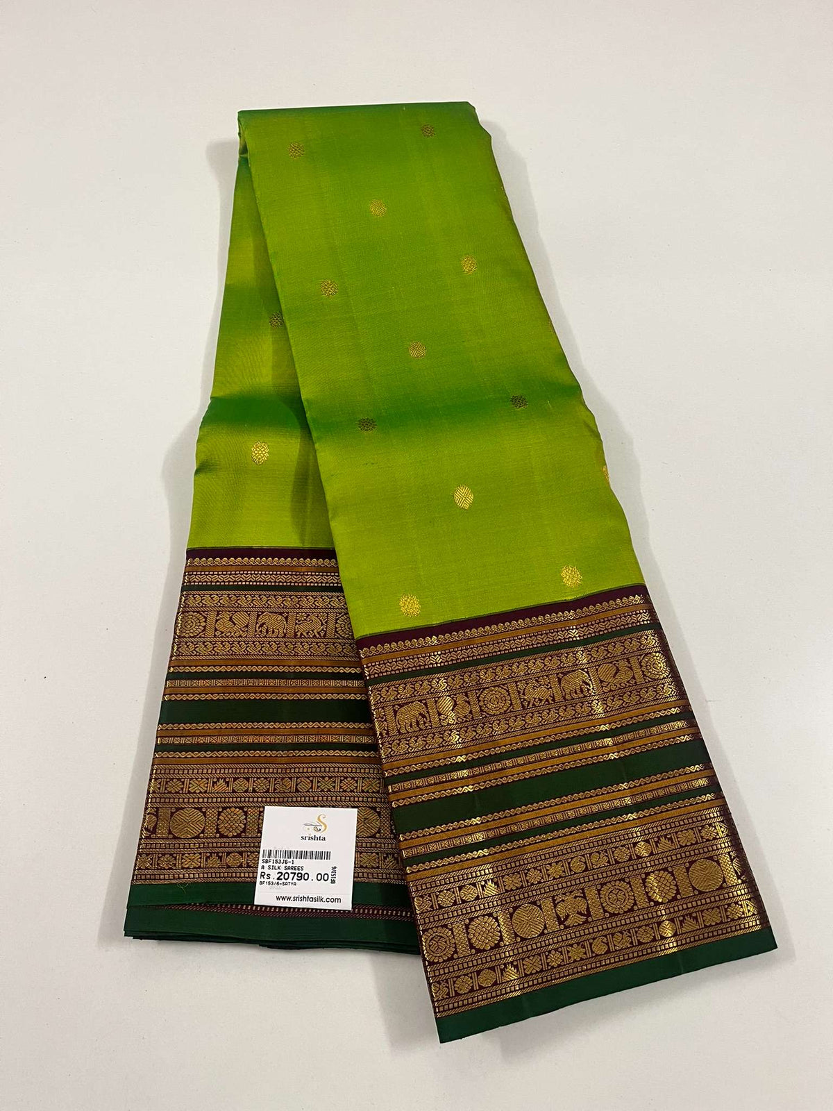 Kanchivaram Silk SBF153J6-1 By SRISHTA