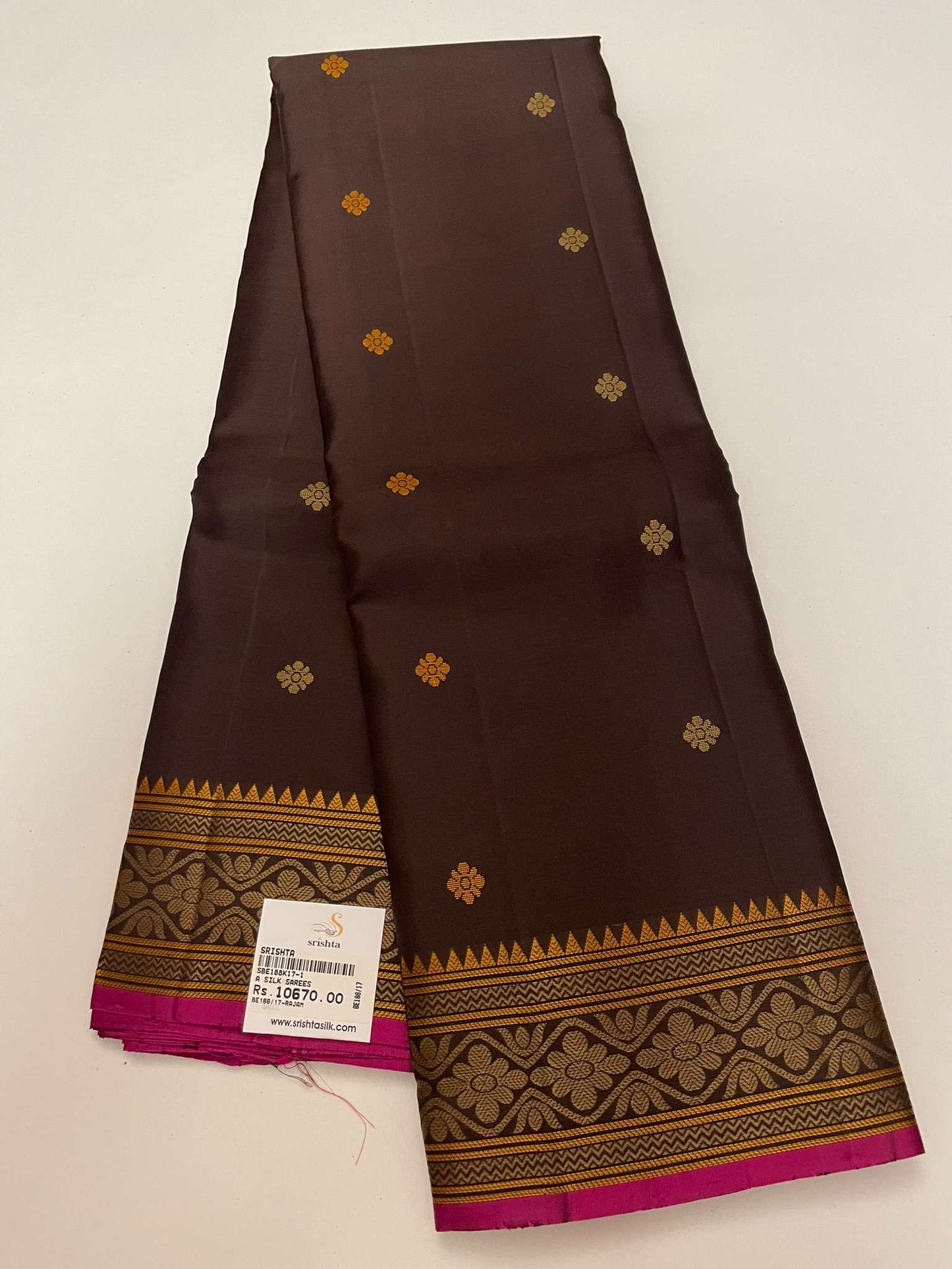 Kanchivaram Silk SBE188K17-1 By SRISHTA