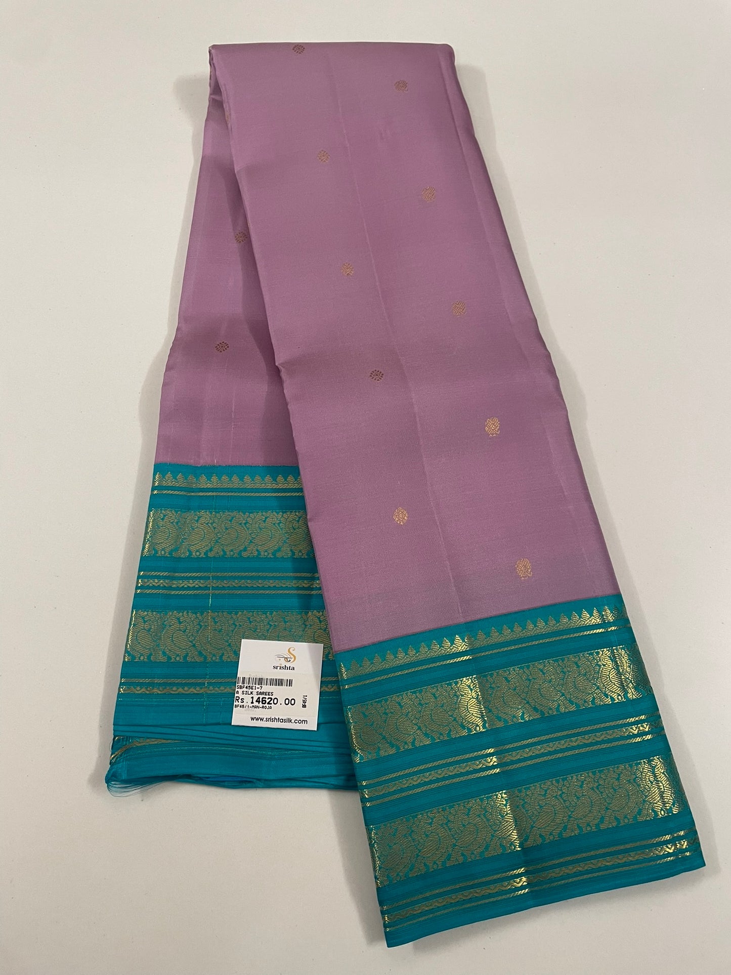 Kanchivaram Silk SBF45E1-7 By SRISHTA