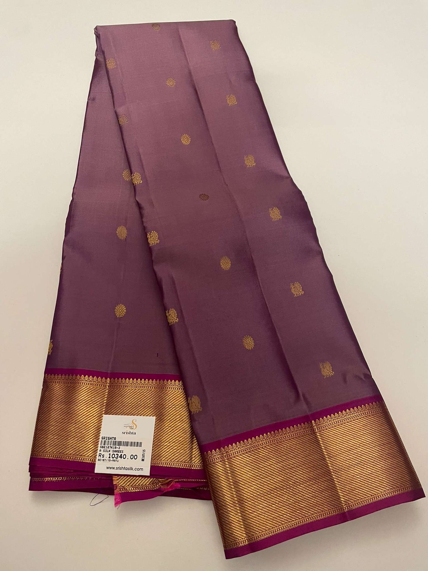 Kanchivaram Silk SBE187K15-3 By SRISHTA