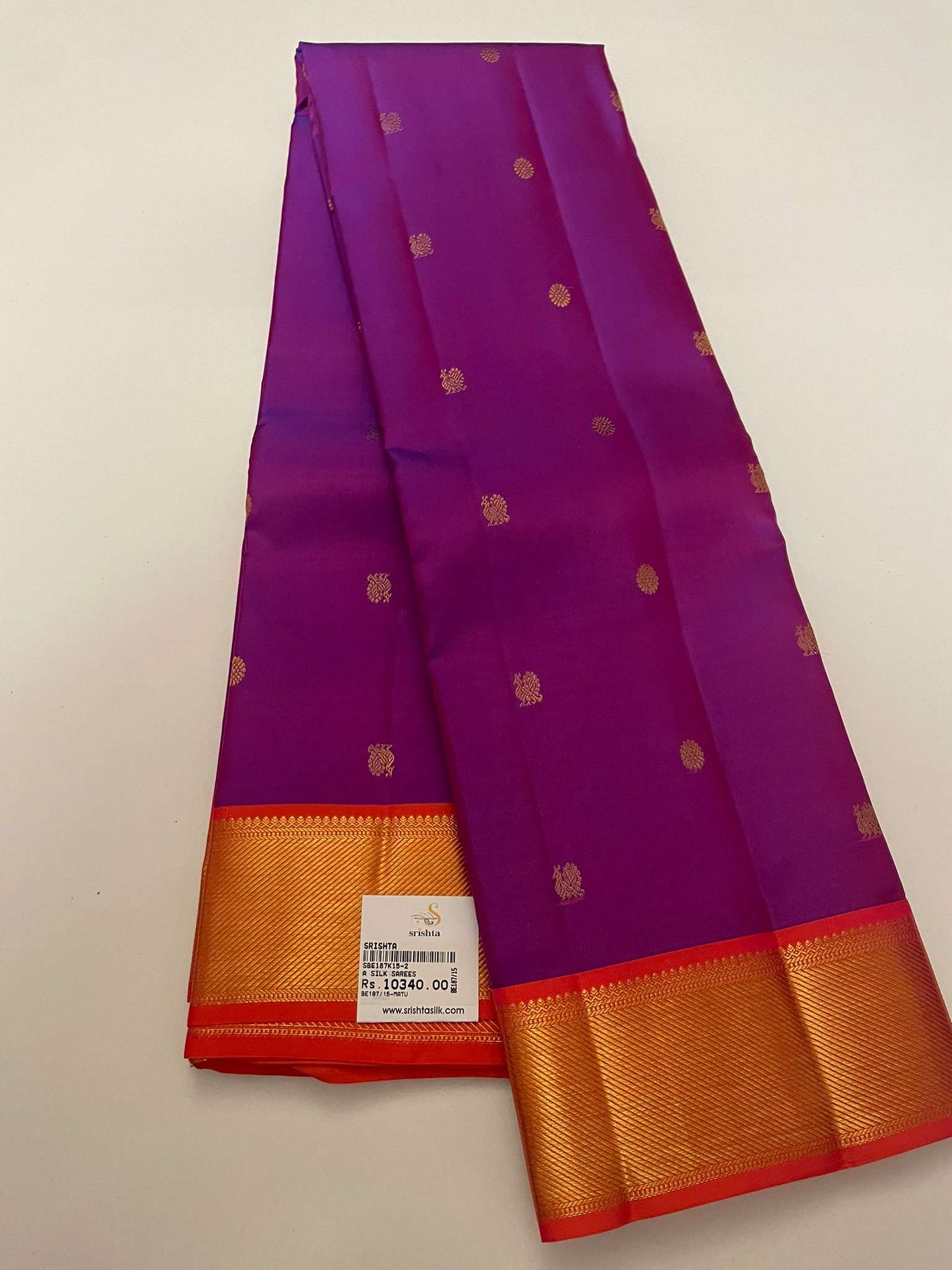 Kanchivaram Silk SBE187K15-2 By SRISHTA