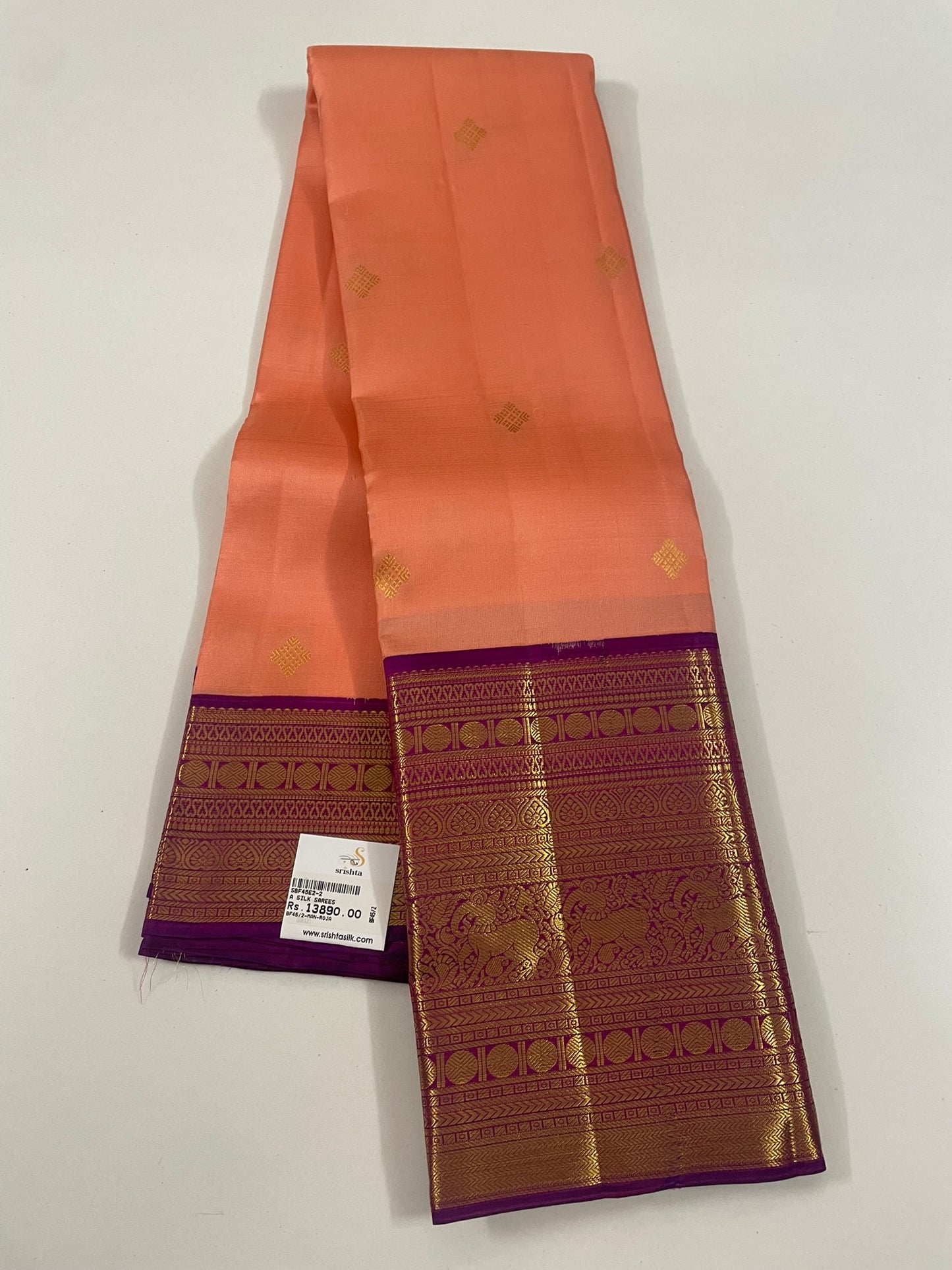 Kanchivaram Silk SBF45E2-2 By SRISHTA
