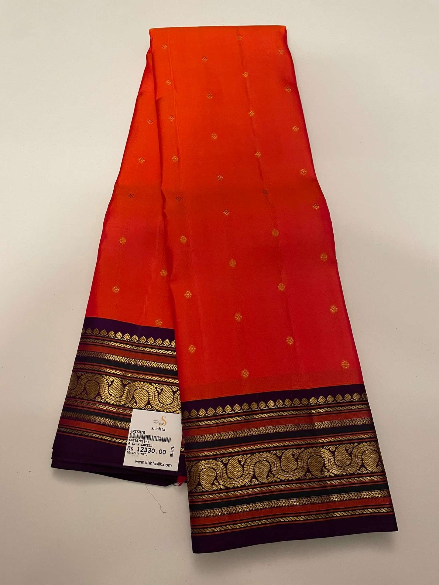 Kanchivaram Silk SBE187K11-1 By SRISHTA