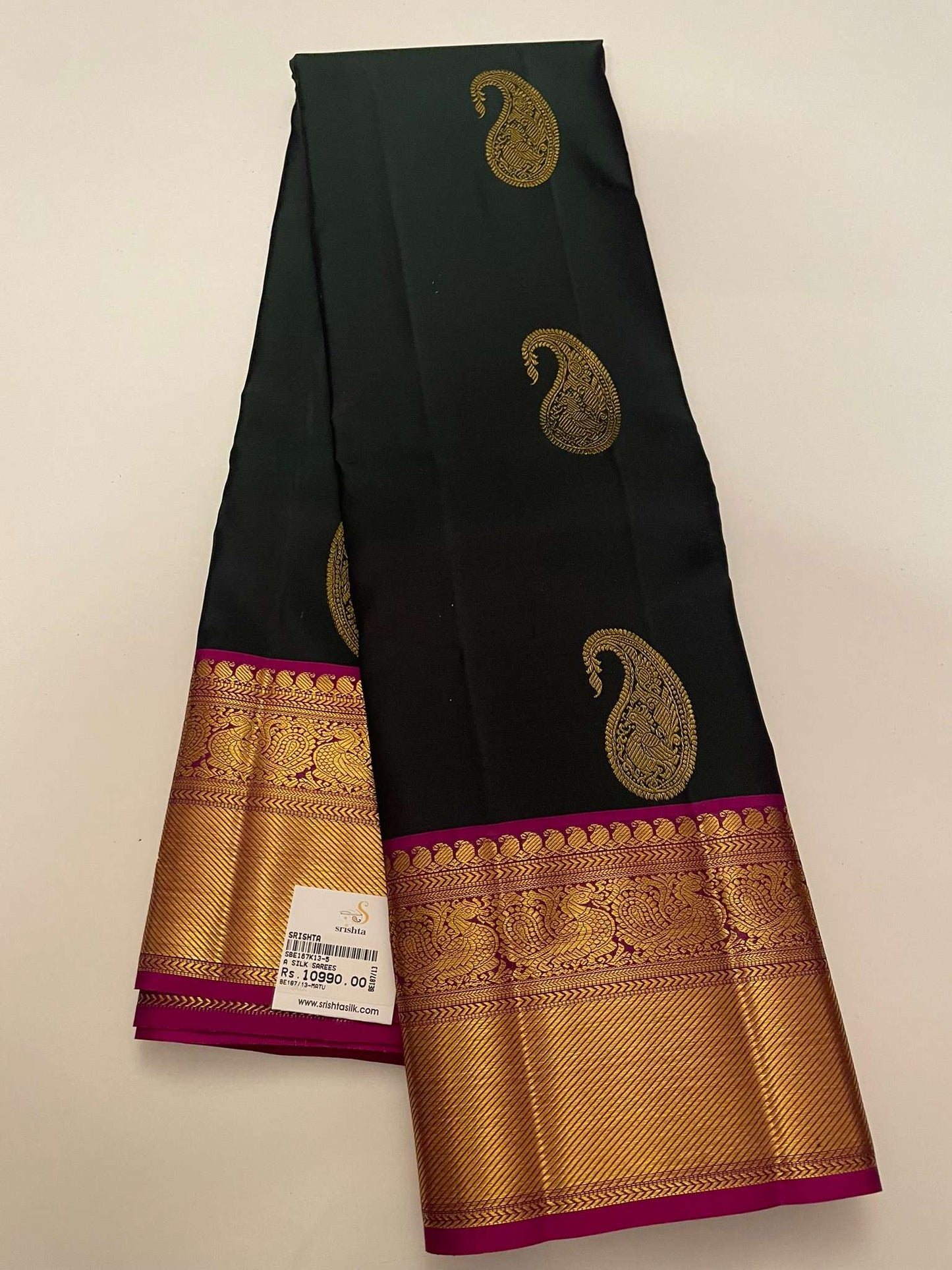 Kanchivaram Silk SBE187K13-5 By SRISHTA