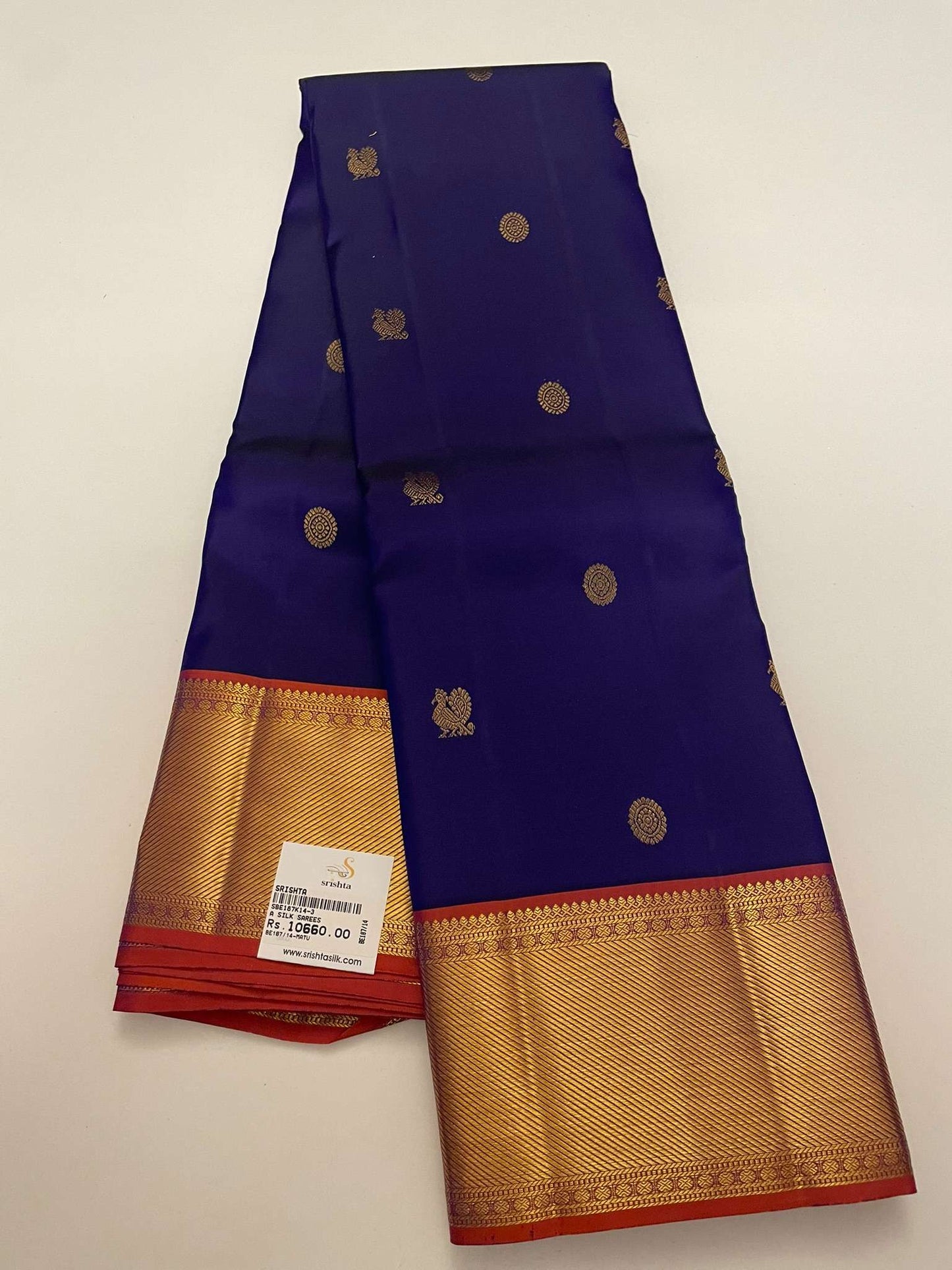 Kanchivaram Silk SBE187K14-3 By SRISHTA