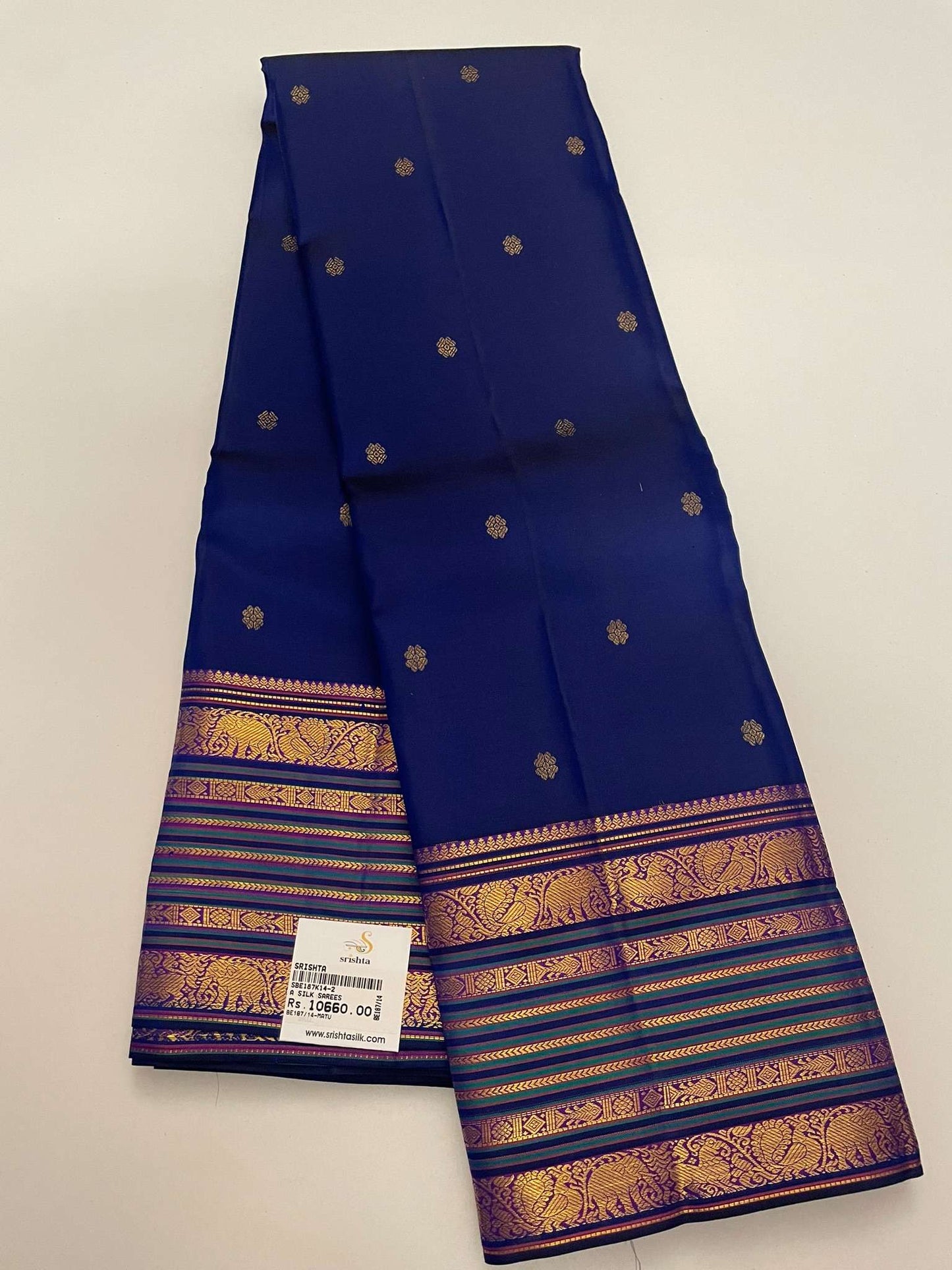 Kanchivaram Silk SBE187K14-2 By SRISHTA