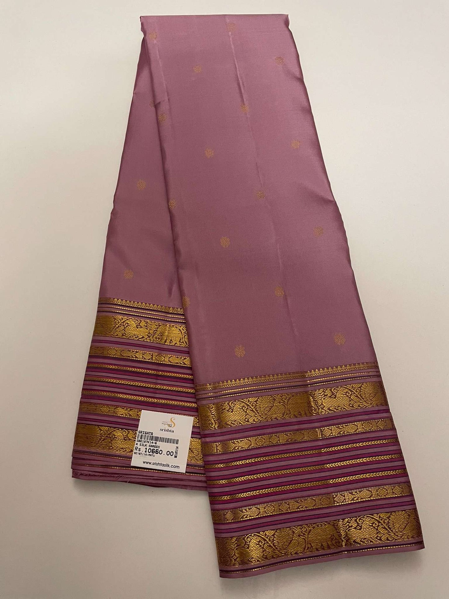 Kanchivaram Silk SBE187K14-6 By SRISHTA