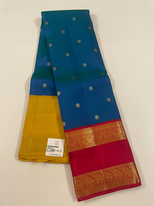 Kanchivaram Silk SBF45E4-7 By SRISHTA