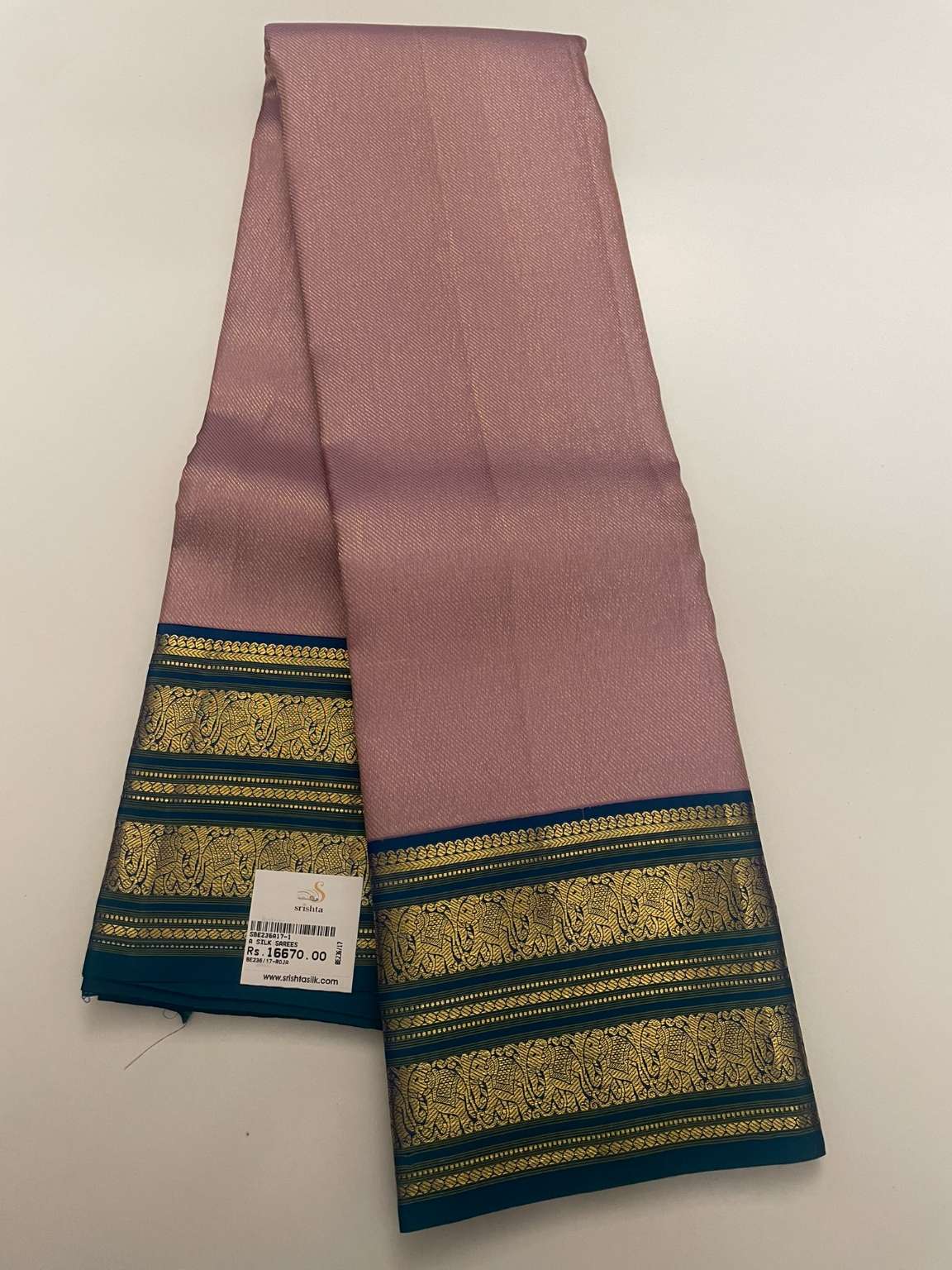 Kanchivaram Silk SBE236A17-1 By SRISHTA