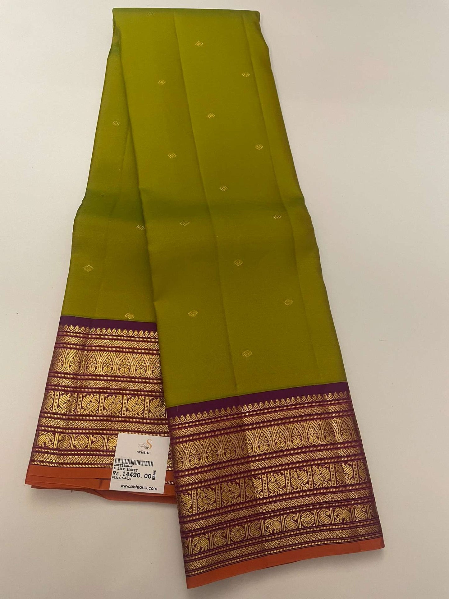 Kanchivaram Silk SBE236A6-4 By SRISHTA