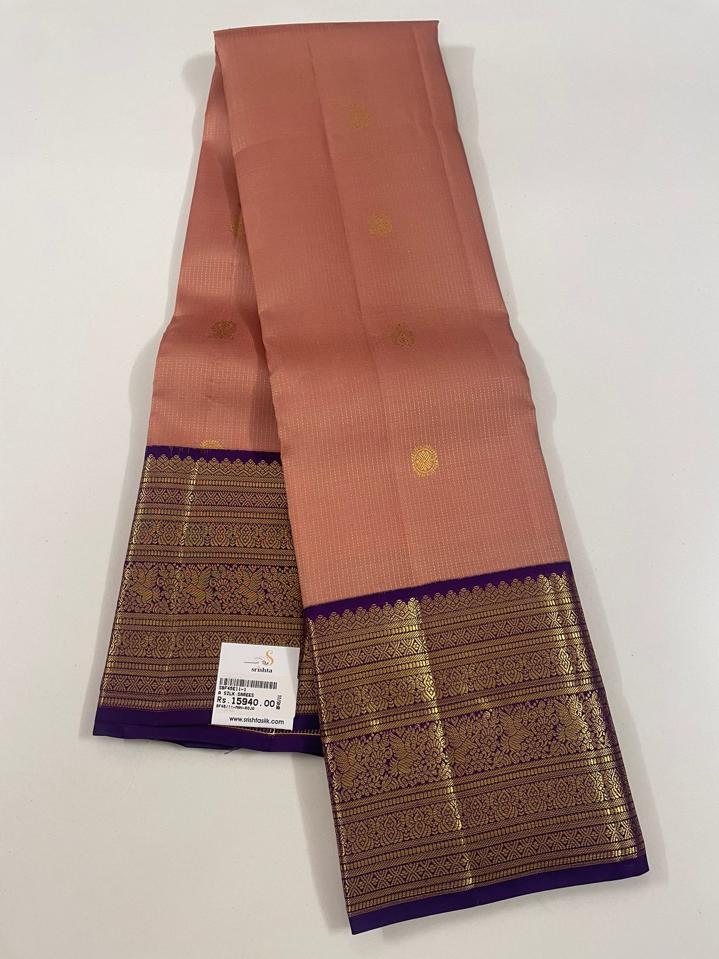 Kanchivaram Silk SBF45E11-1 By SRISHTA