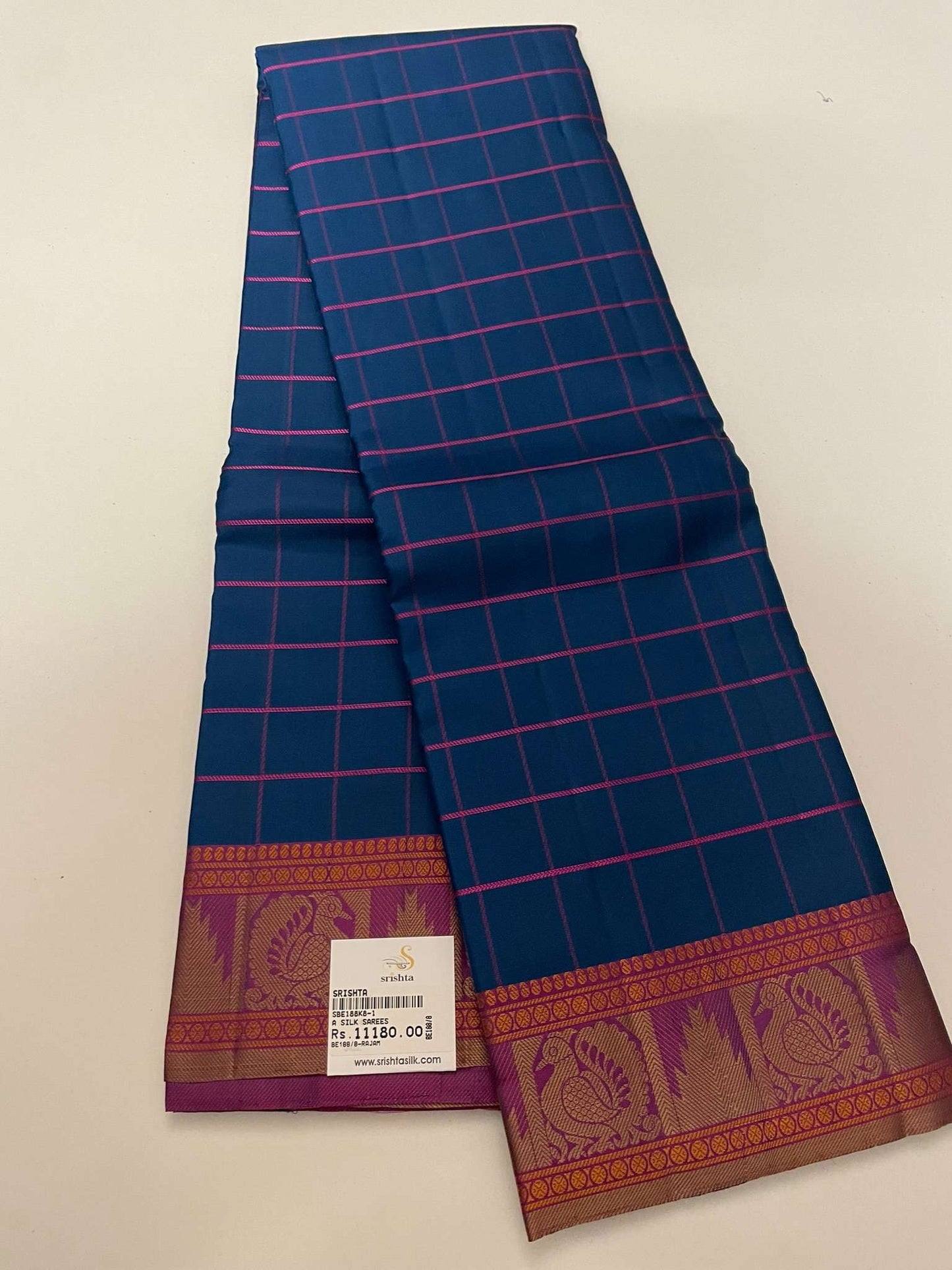 Kanchivaram Silk SBE188K8-1 By SRISHTA