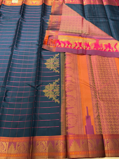 Kanchivaram Silk SBE188K8-1 By SRISHTA