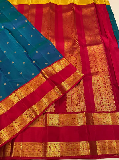 Kanchivaram Silk SBF45E4-8 By SRISHTA