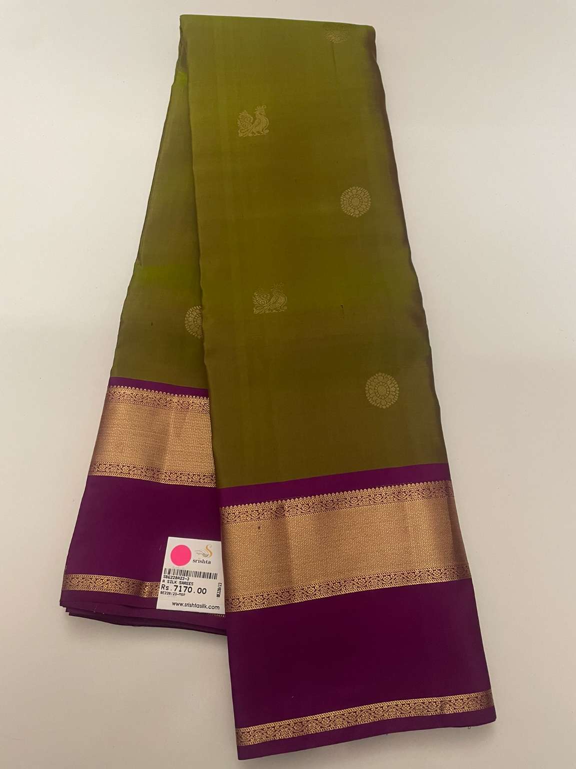 Kanchivaram Silk SBE228A23-3 By SRISHTA