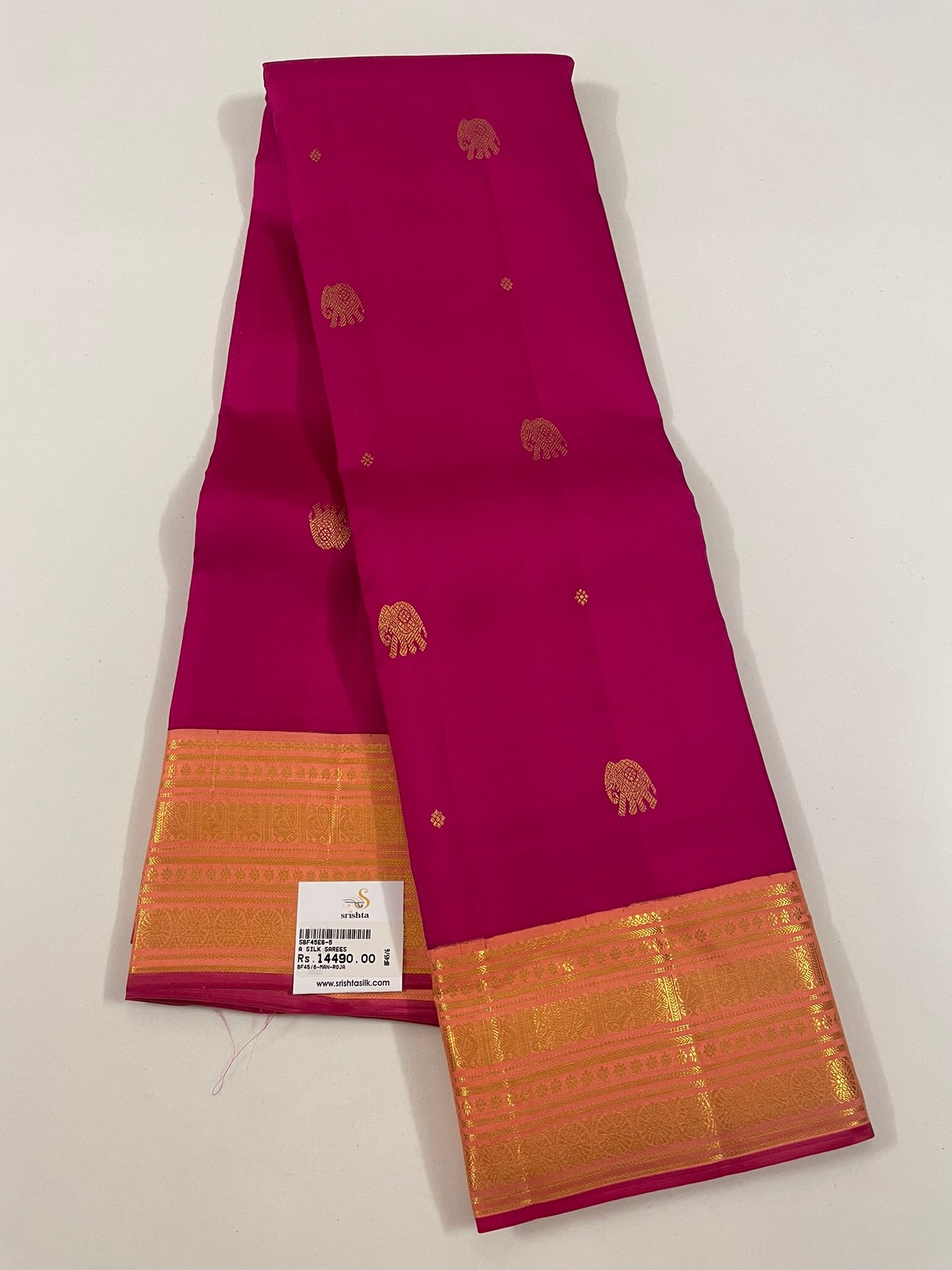 Kanchivaram Silk SBF45E6-5 By SRISHTA