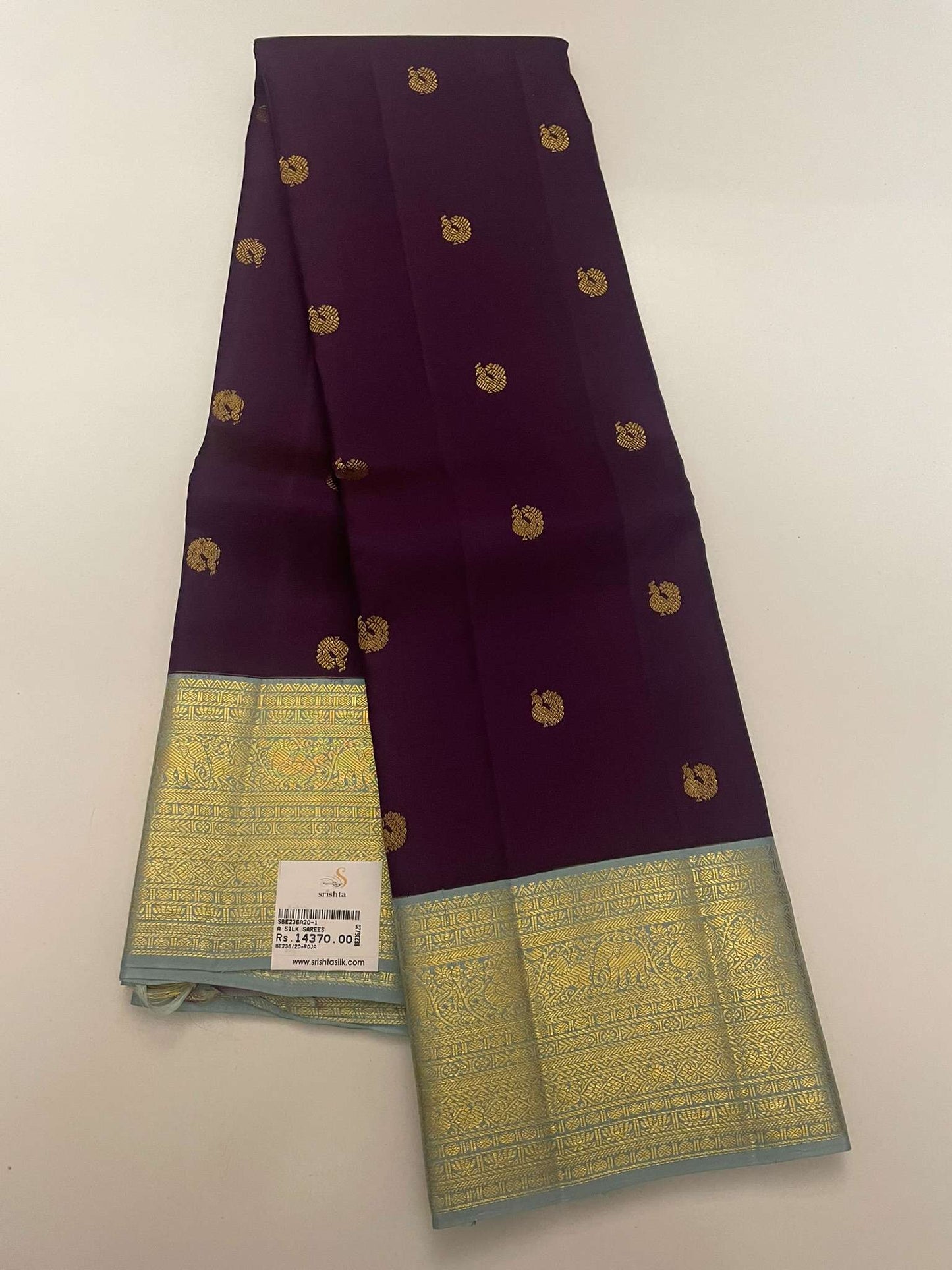 Kanchivaram Silk SBE236A20-1 By SRISHTA