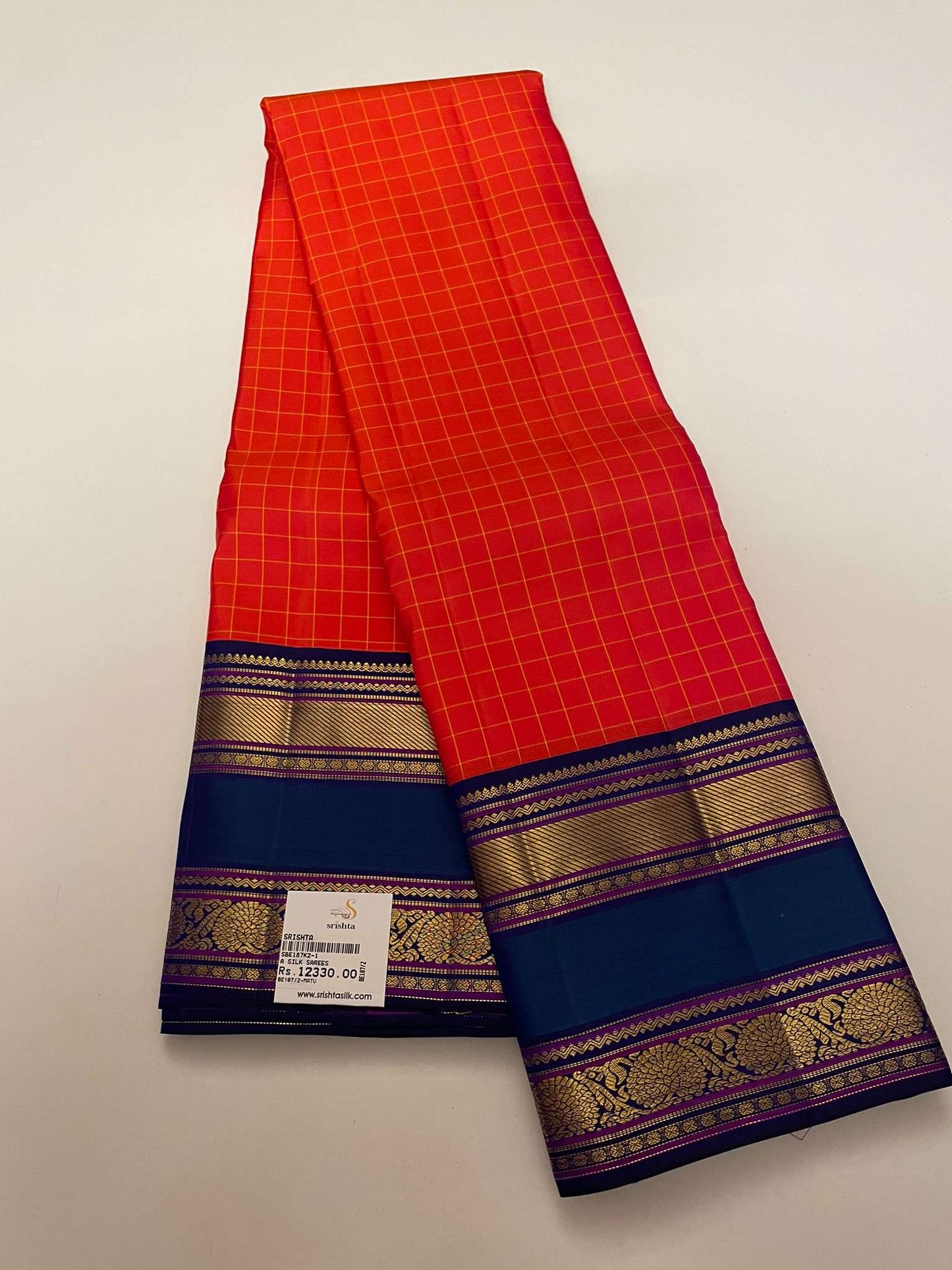 Kanchivaram Silk SBE187K2-1 By SRISHTA
