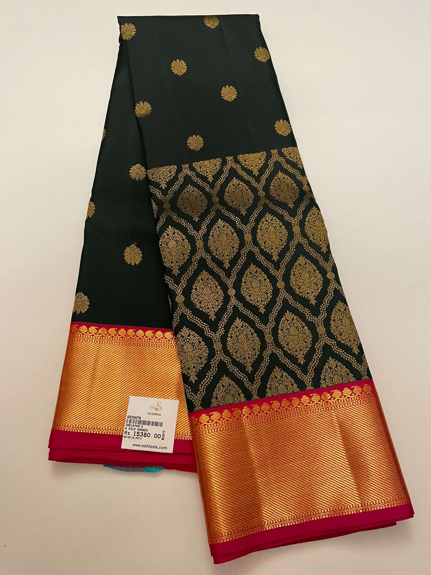 Kanchivaram Silk SBE187K5-3 By SRISHTA
