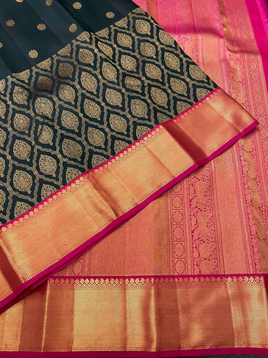 Kanchivaram Silk SBE187K5-3 By SRISHTA