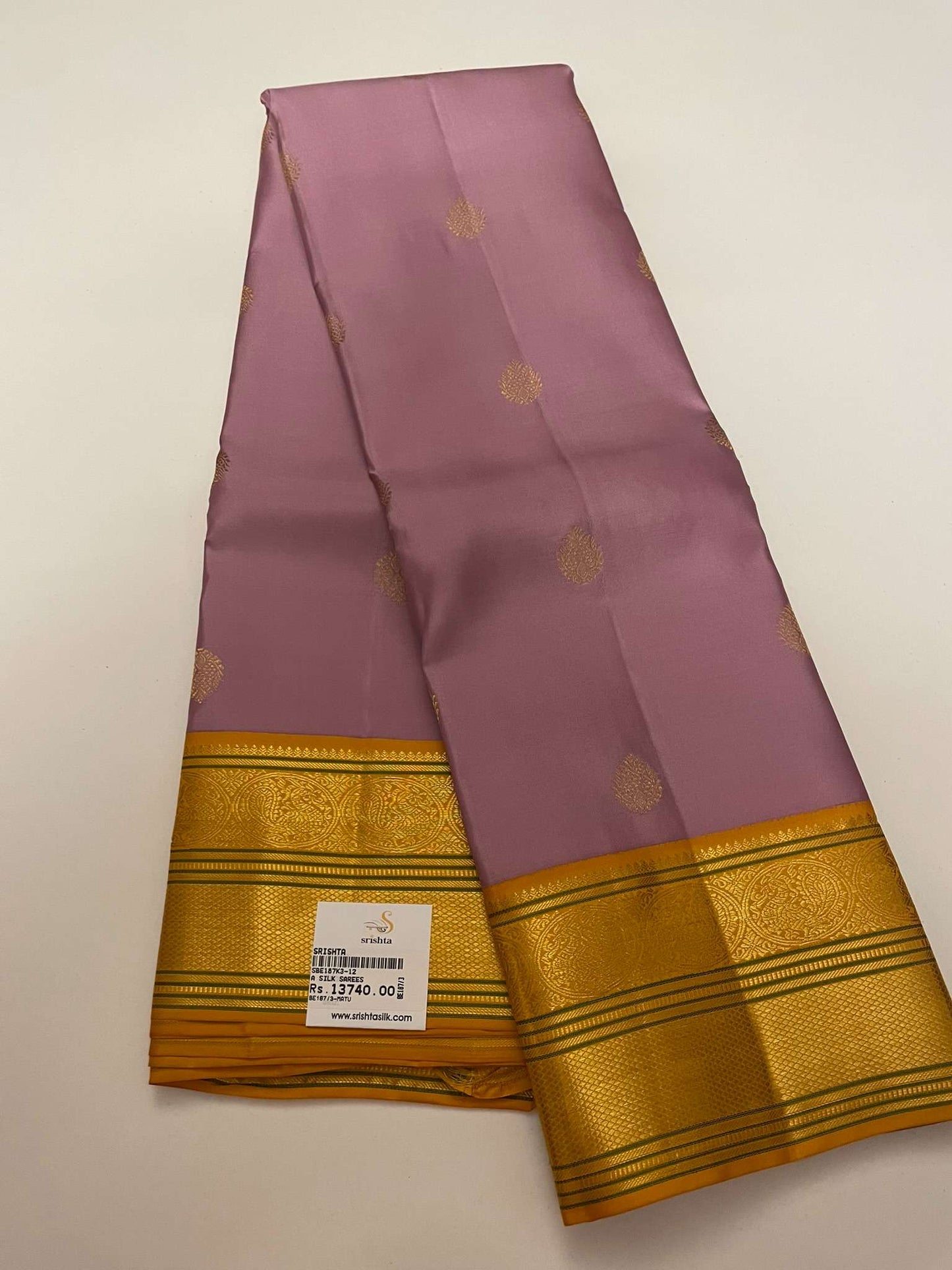 Kanchivaram Silk SBE187K3-12 By SRISHTA