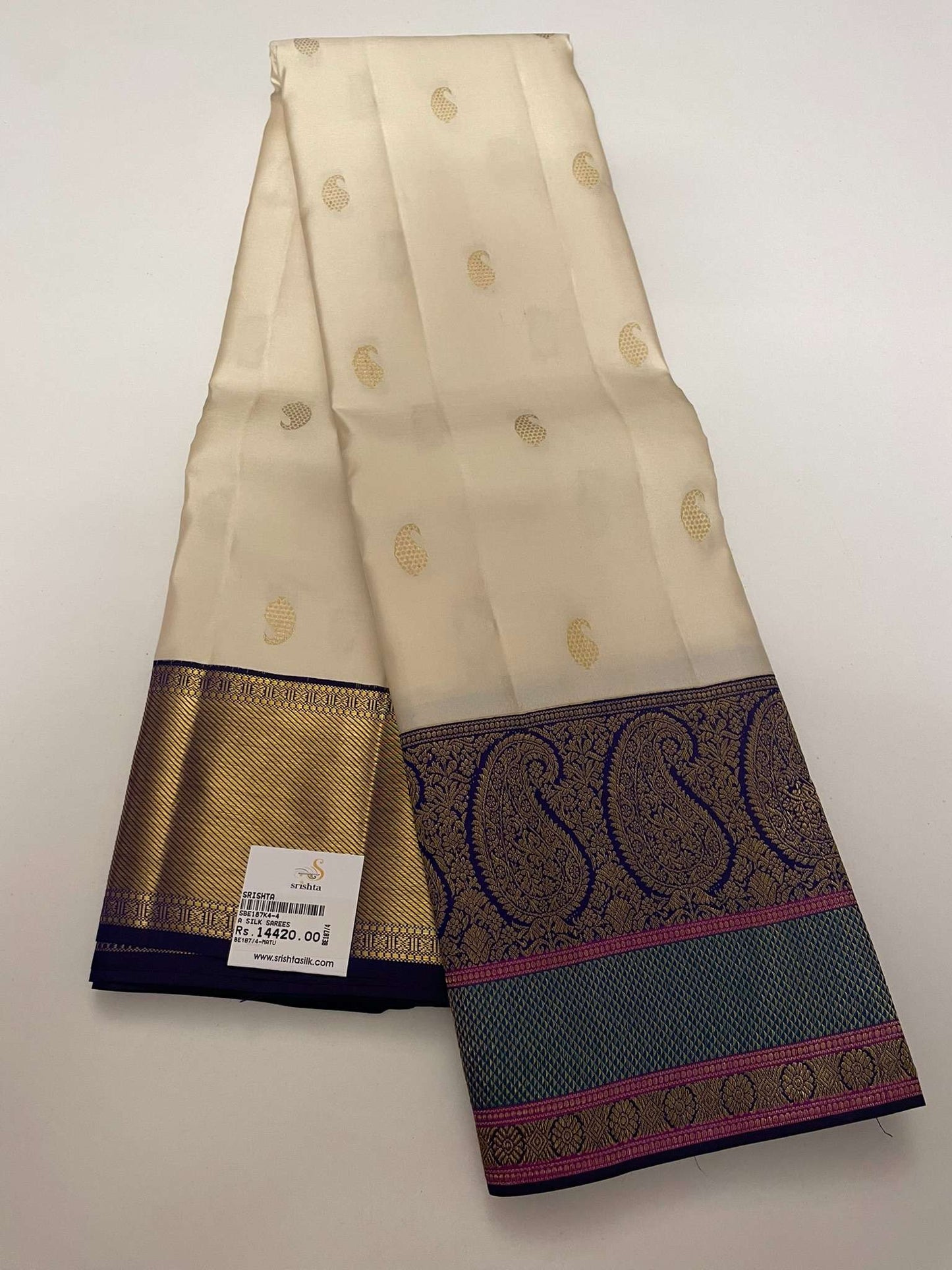 Kanchivaram Silk SBE187K4-4 By SRISHTA