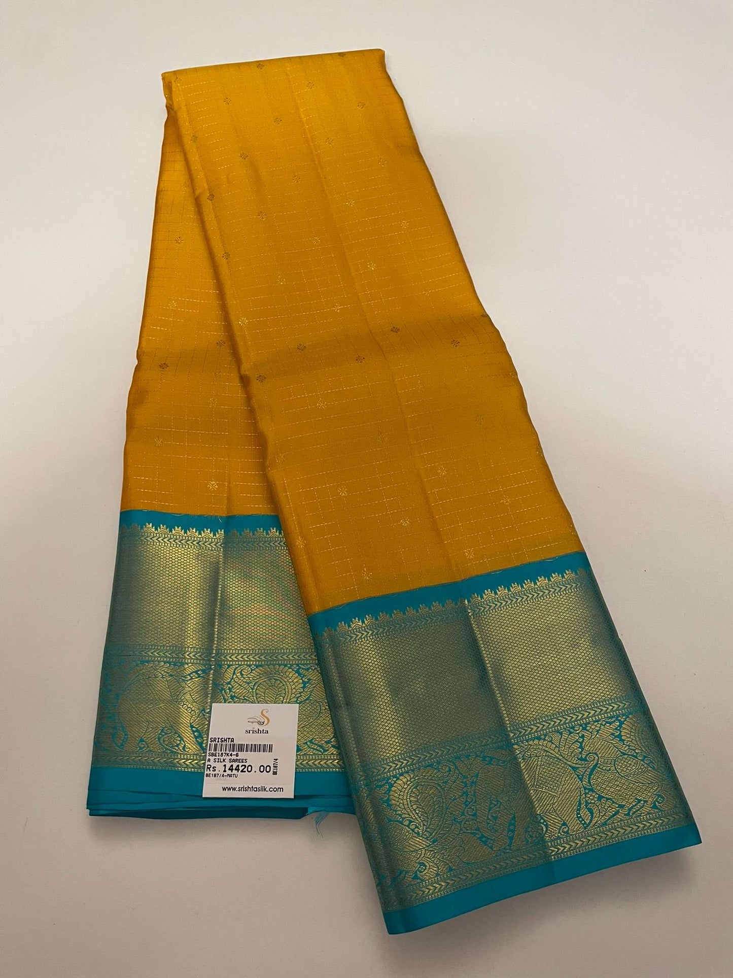 Kanchivaram Silk SBE187K4-6 By SRISHTA