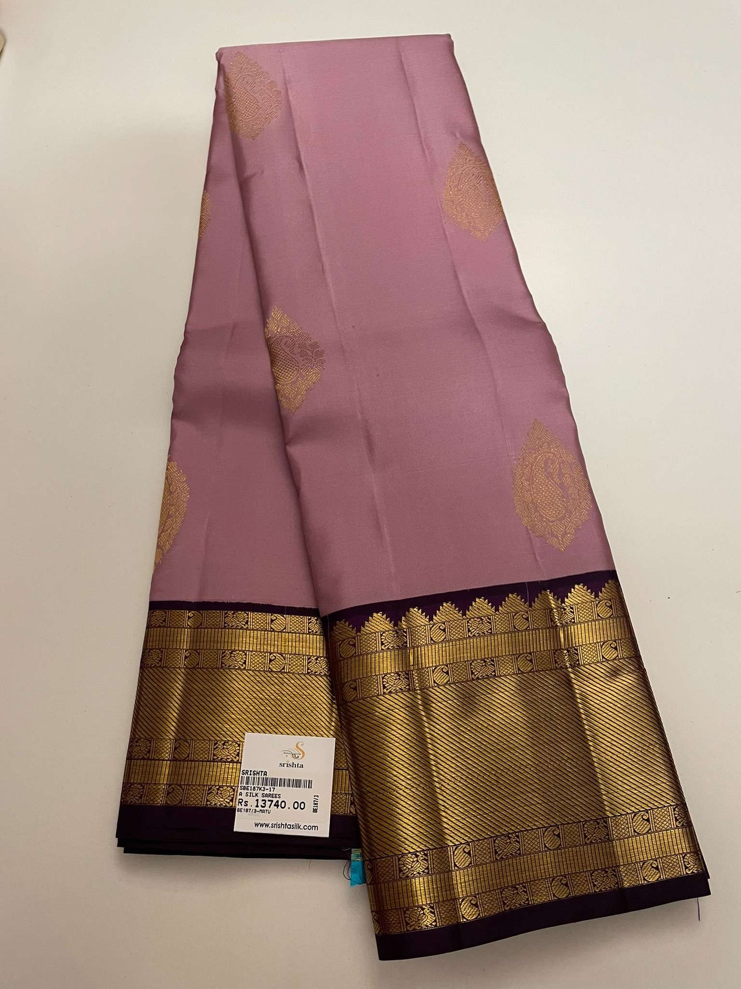 Kanchivaram Silk SBE187K3-17 By SRISHTA