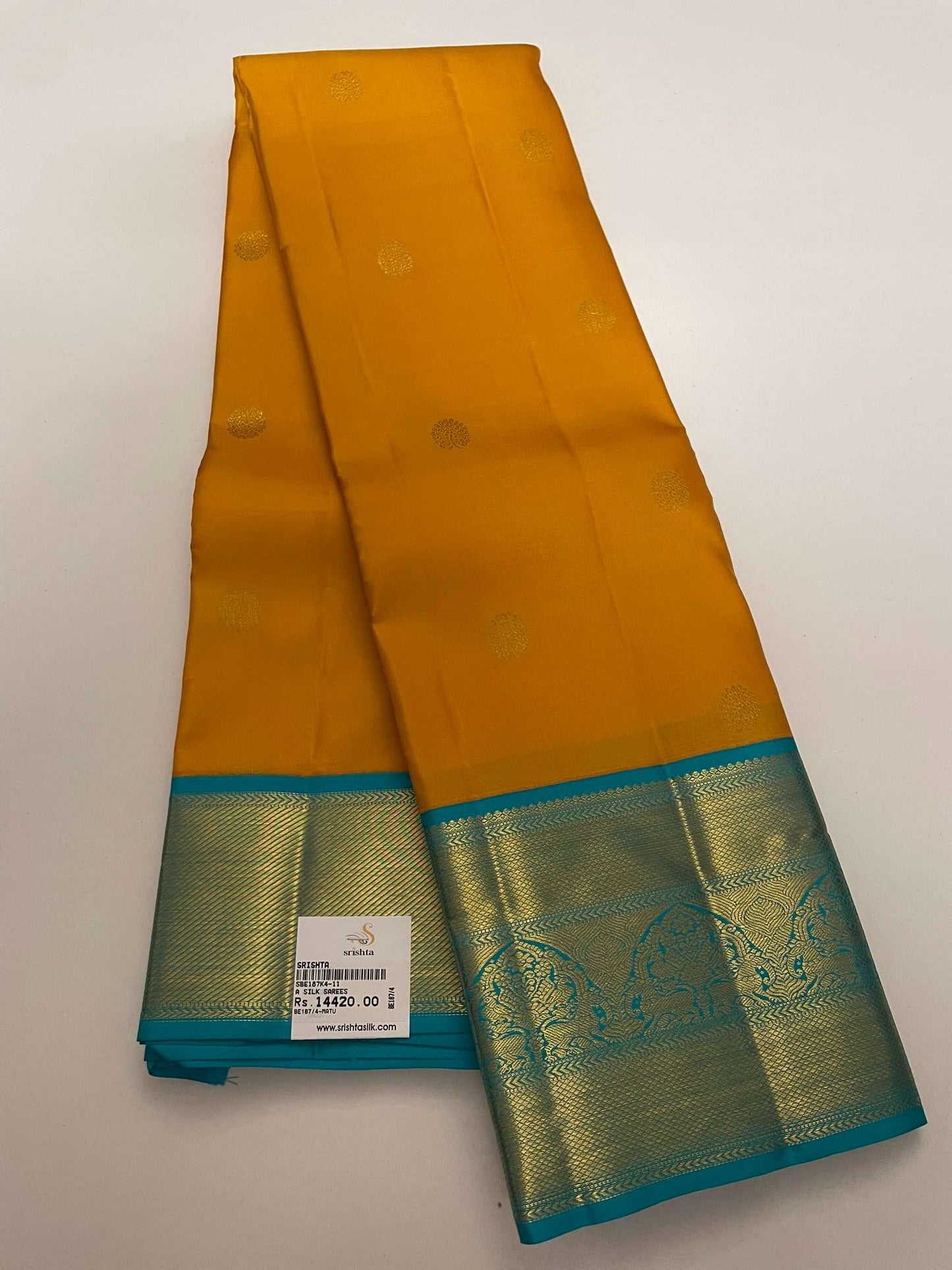 Kanchivaram Silk SBE187K4-11 By SRISHTA