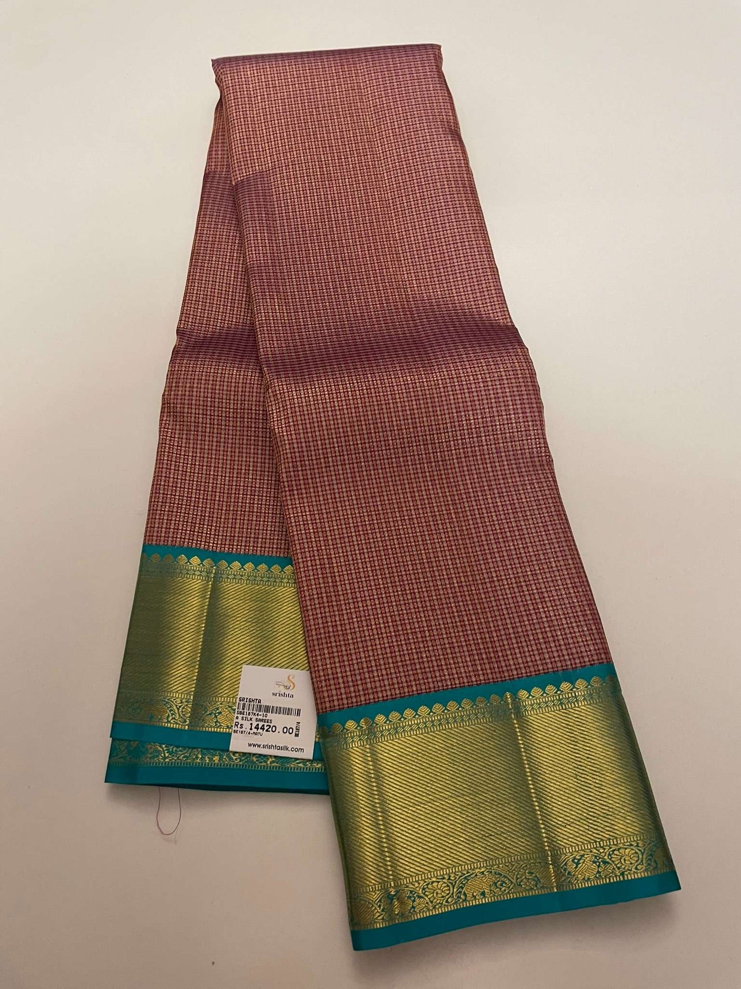 Kanchivaram Silk SBE187K4-10 By SRISHTA