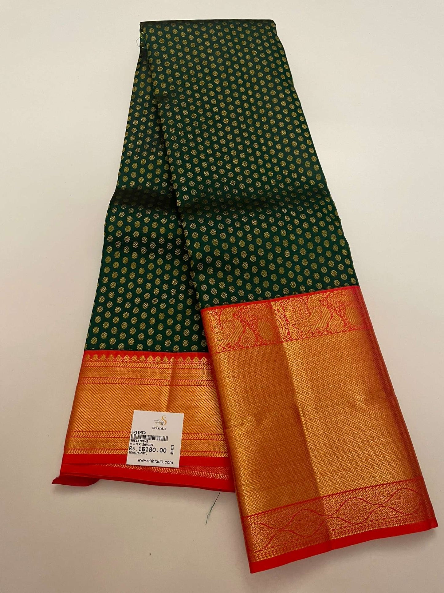 Kanchivaram Silk SBE187K6-5 By SRISHTA