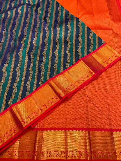 Kanchivaram Silk SBE187K6-7 By SRISHTA