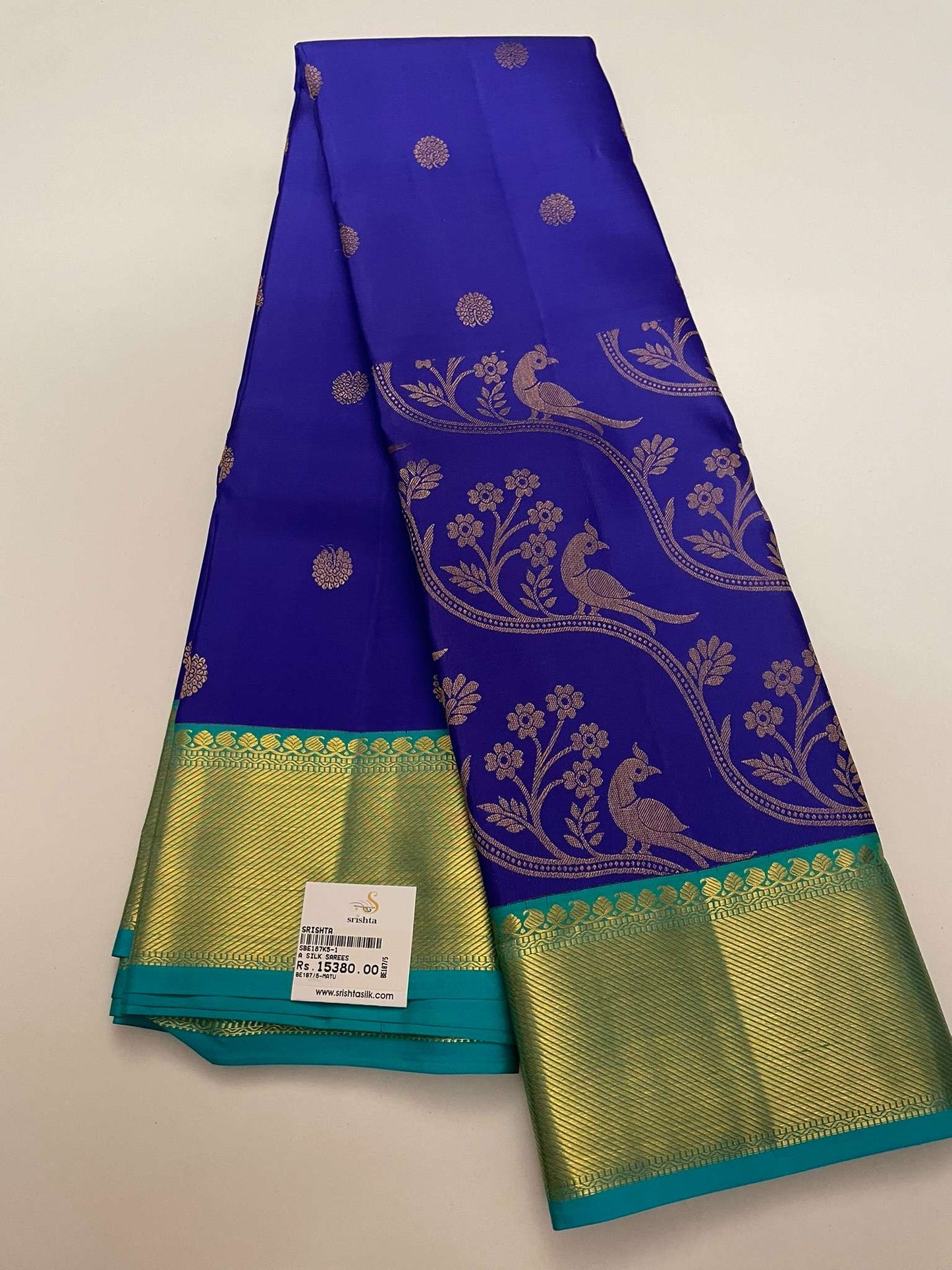 Kanchivaram Silk SBE187K5-1 By SRISHTA