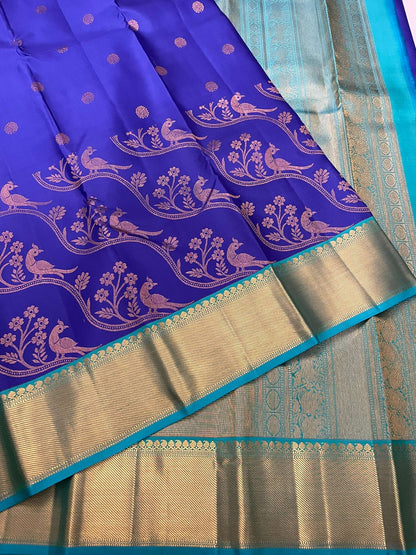 Kanchivaram Silk SBE187K5-1 By SRISHTA