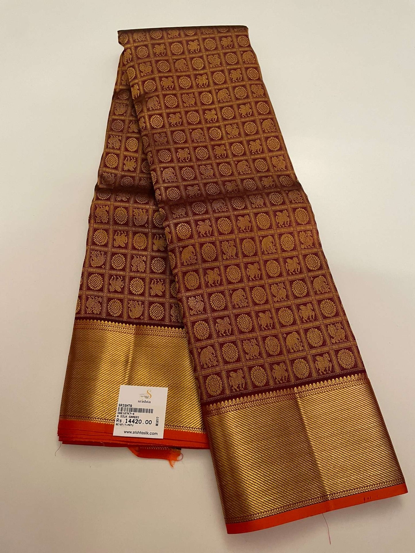 Kanchivaram Silk SBE187K7-4 By SRISHTA