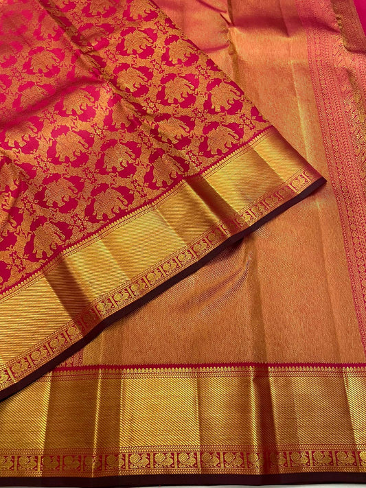 Kanchivaram Silk SBE187K7-17 By SRISHTA