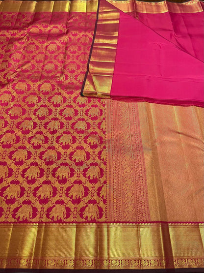 Kanchivaram Silk SBE187K7-17 By SRISHTA