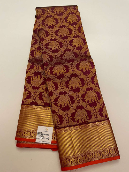 Kanchivaram Silk SBE187K7-15 By SRISHTA