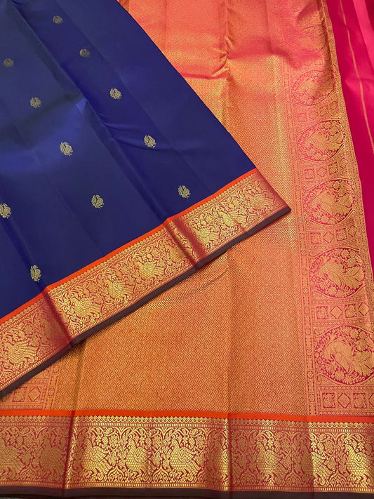 Kanchivaram Silk SBE187K9-6 By SRISHTA