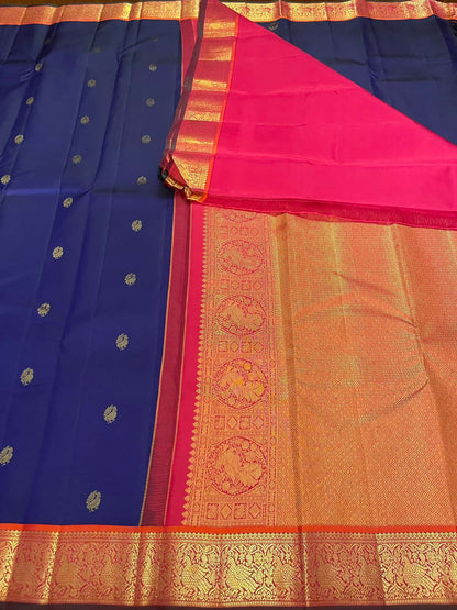 Kanchivaram Silk SBE187K9-6 By SRISHTA