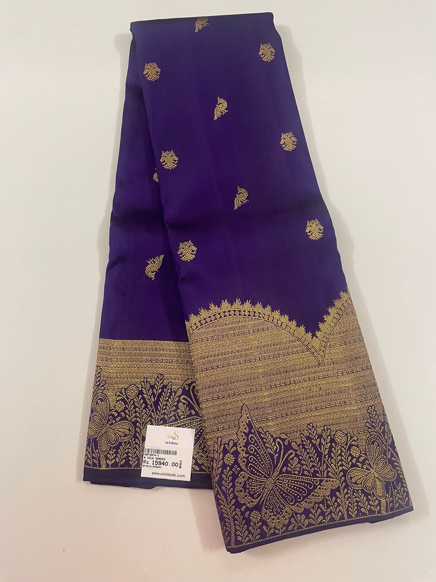 Kanchivaram Silk SBF49F4-1 By SRISHTA