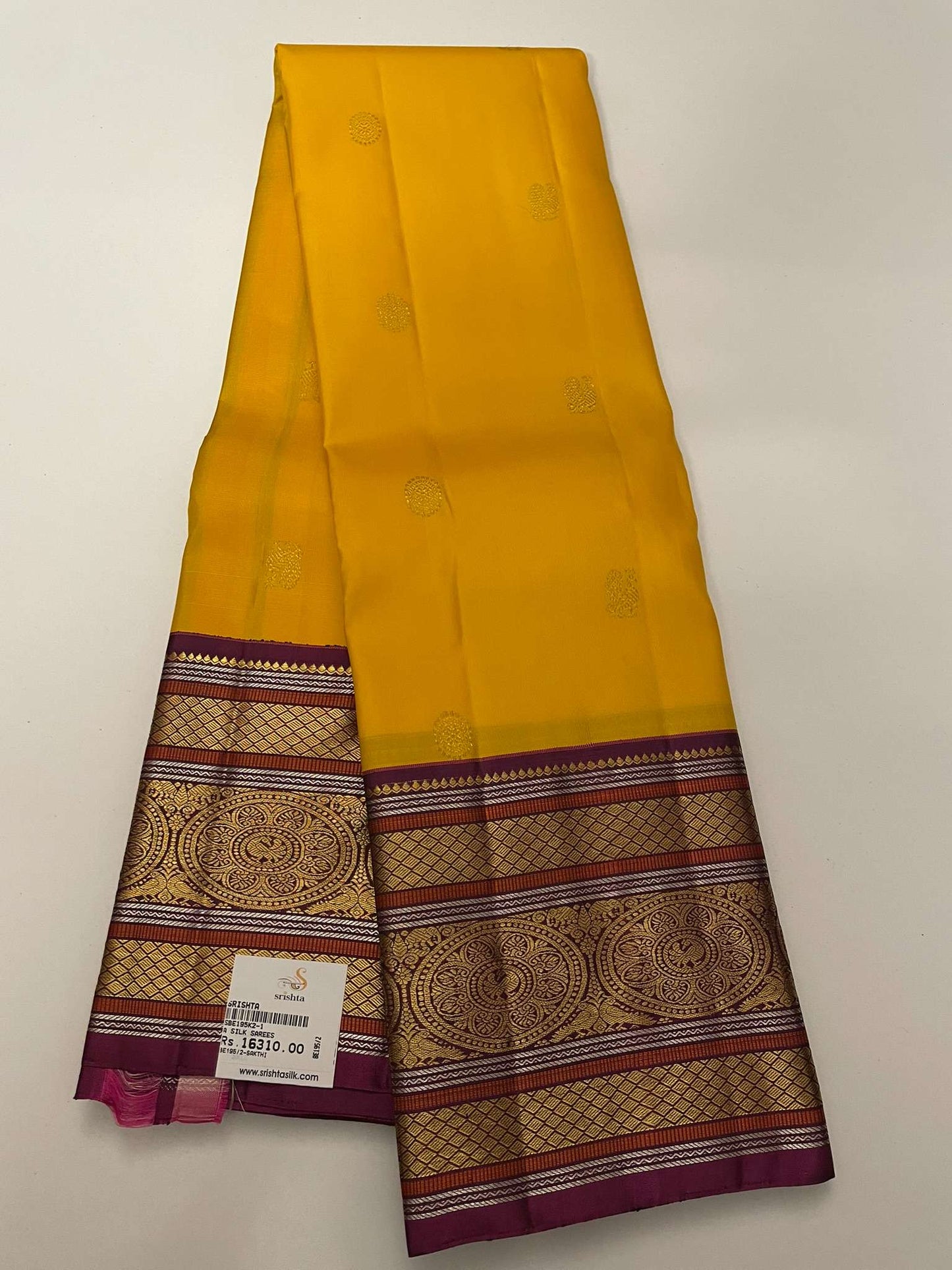 Kanchivaram Silk SBE195K2-1 By SRISHTA